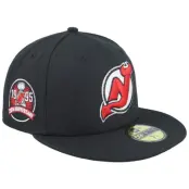 New Era - NHL Svart fitted Keps - New Jersey Devils 20th Anniversary 95 59FIFTY Black Fitted @ Hatstore