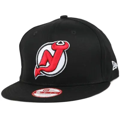 New Era - NHL Svart snapback Keps - New Jersey Devils Black Base 9Fifty Snapback @ Hatstore