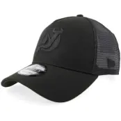 New Era - NHL Svart trucker Keps - Hatstore Exclusive x New Jersey Devils 9FORTY Black A-frame Trucker @ Hatstore