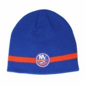 Adidas - NHL Blå traditionalbeanie Beanie - New York Islanders Coach Royal Beanie @ Hatstore