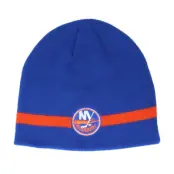 Adidas - NHL Blå traditionalbeanie Beanie - New York Islanders Coach Royal Beanie @ Hatstore