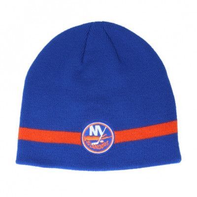 Adidas - NHL Blå traditionalbeanie Beanie - New York Islanders Coach Royal Beanie @ Hatstore