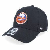 47 Brand - NHL Svart adjustable Keps - New York Islanders Mvp Logo Black/Orange Adjustable @ Hatstore