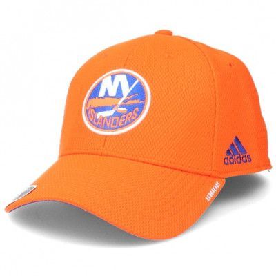 Adidas - NHL Orange flexfit Keps - New York Islanders Coach Structured Orange Flexfit @ Hatstore
