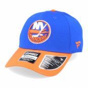 Fanatics - NHL Blå adjustable Keps - New York Islanders Draft Structured Stretch Blue/Orange Flexfit @ Hatstore