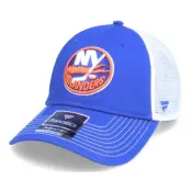 Fanatics - NHL Blå trucker Keps - New York Islanders Primary Logo Core Royal Trucker @ Hatstore