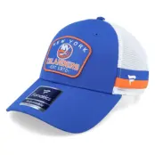 Fanatics - NHL Blå trucker Keps - New York Islanders Structured Royal/Orange Trucker @ Hatstore