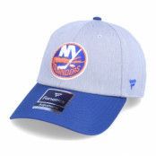 Fanatics - NHL Grå unconstructed Keps - New York Islanders Grey Marl Unstructured Sports Grey/Blue Dad Cap @ Hatstore