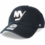 Keps New York Islanders Clean up Black Adjustable - 47 Brand - Svart Reglerbar