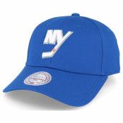 Keps New York Islanders Team Logo Low Pro Strapback Blue Adjustable - Mitchell & Ness - Blå Reglerbar