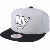 Keps New York Islanders The Cloud Grey Snapback - Mitchell & Ness - Grå Snapback