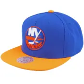 Mitchell&Ness - NHL Blå snapback Keps - New York Islanders Team 2 Tone 2.0 Navy/Orange Snapback @ Hatstore