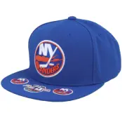 Mitchell&Ness - NHL Blå snapback Keps - New York Islanders Vintage Hat Trick Blue Snapback @ Hatstore