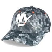 Mitchell&Ness - NHL Camo flexfit Keps - New York Islanders Carbon Camo Slouch Flexfit @ Hatstore