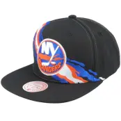 Mitchell&Ness - NHL Svart snapback Keps - New York Islanders Vintage Paintbrush Black Snapback @ Hatstore