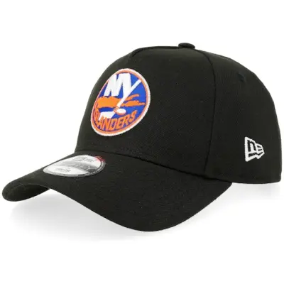 New Era - NHL Svart adjustable Keps - Kids Hatstore Exclusive x New York Islanders 9FORTY Black A-frame Adjustable @ Hatstore