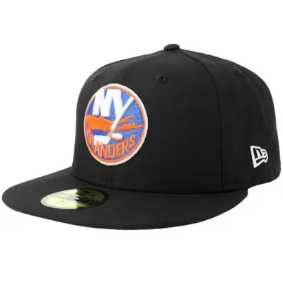 New Era - NHL Svart fitted Keps - New York Islanders 59FIFTY Black Fitted @ Hatstore
