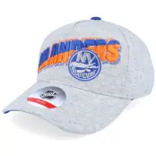 Outerstuff - NHL Grå adjustable Keps - Kids New York Islanders Overload Heather Procurve Adjustable @ Hatstore