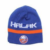 Reebok - NHL Blå traditionalbeanie Beanie - Halak 41 Reverse Knit @ Hatstore