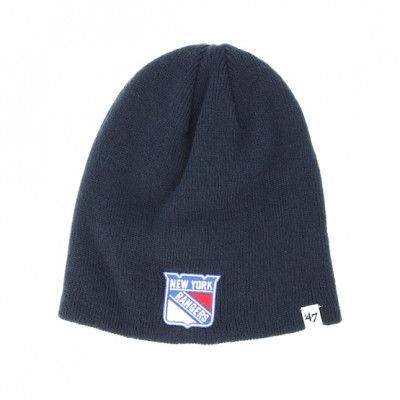 47 Brand - NHL Blå traditionalbeanie Beanie - New York Rangers Navy Beanie @ Hatstore