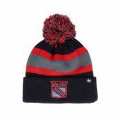 47 Brand - NHL Svart pom Beanie - New York Rangers Breakaway Cuff Knit Black Pom @ Hatstore