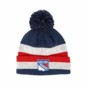 Adidas - NHL Blå pom Beanie - New York Rangers Juliet Tuft Knitted Pom @ Hatstore