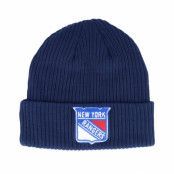 Fanatics - NHL Blå cuff Beanie - New York Rangers Core Knit Athletic Navy Cuff @ Hatstore