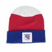 Fanatics - NHL Blå cuff Beanie - New York Rangers Showboat Deep Royal/Red/Natural Cuff @ Hatstore