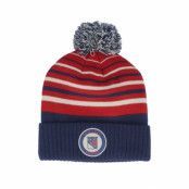 Fanatics - NHL Röd pom Beanie - New York Rangers True Classic Deep Royal/Athl Red Pom @ Hatstore