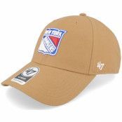 47 Brand - NHL Beige adjustable Keps - New York Rangers NHL Mvp Camel Adjustable @ Hatstore