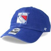 47 Brand - NHL Blå adjustable Keps - New York Rangers Clean up Royal Adjustable @ Hatstore