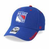 47 Brand - NHL Blå adjustable Keps - New York Rangers Defrost 47 Mvp Black Royal/Red Adjustable @ Hatstore