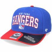 47 Brand - NHL Blå adjustable Keps - New York Rangers McCaw Mvp DP Royal/Red Adjustable @ Hatstore