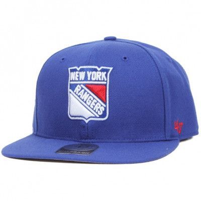 47 Brand - NHL Blå snapback Keps - NY Rangers Sure Shot Royal Snapback @ Hatstore