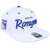 47 Brand - NHL Vit snapback Keps - New York Rangers NHL Crosstown Pop'47 Cap White Snapback @ Hatstore