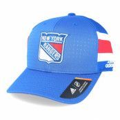 Adidas - NHL Blå flexfit Keps - New York Rangers Draft Structured Blue Flexfit @ Hatstore