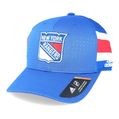 Adidas - NHL Blå flexfit Keps - New York Rangers Draft Structured Blue Flexfit @ Hatstore
