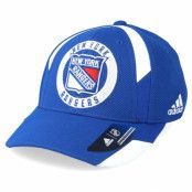 Adidas - NHL Blå flexfit Keps - New York Rangers Echo Blue Flexfit @ Hatstore