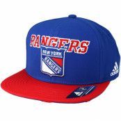 Adidas - NHL Blå snapback Keps - New York Rangers Dassler Brim Blue Snapback @ Hatstore