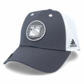 Adidas - NHL Grå trucker Keps - New York Rangers Mesh Carbon/White Trucker @ Hatstore