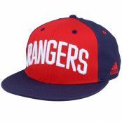 Adidas - NHL Röd snapback Keps - New York Rangers Flat Brim Red/Navy Snapback @ Hatstore