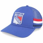 American Needle - NHL Blå trucker Keps - New York Rangers Hotfoot Royal A-frame Trucker @ Hatstore