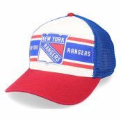 American Needle - NHL Röd trucker Keps - New York Rangers Sinclair Deep Royal/Ivory Trucker @ Hatstore