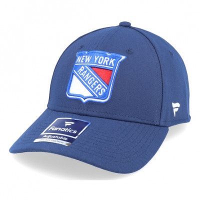 Fanatics - NHL Blå adjustable Keps - New York Rangers Core Athletic Navy Adjustable @ Hatstore