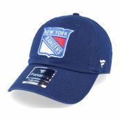 Fanatics - NHL Blå adjustable Keps - New York Rangers Core Athletic Navy Dad Cap @ Hatstore