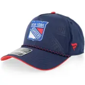 Fanatics - NHL Blå adjustable Keps - New York Rangers Draft 1 Navy/Red A-Frame Adjustable @ Hatstore