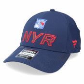 Fanatics - NHL Blå adjustable Keps - New York Rangers Locker Room Athl Navy Adjustable @ Hatstore