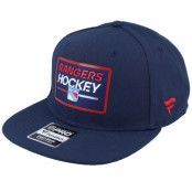 Fanatics - NHL Blå snapback Keps - New York Rangers Authentic Pro Prime Navy Snapback @ Hatstore