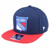 Fanatics - NHL Blå snapback Keps - New York Rangers Core Athletic Navy/Athl Red Snapback @ Hatstore