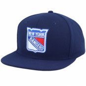 Fanatics - NHL Blå snapback Keps - New York Rangers Value Core Navy Snapback @ Hatstore